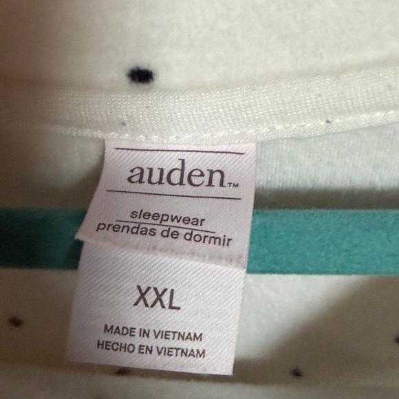 BOGO Auden White and Black Polka Dot Lounge Pajama Set XXL - Picture 5 of 9